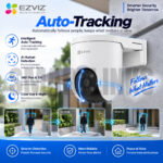 EZVIZ H8c Pro 3K 4G Camera