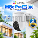 EZVIZ H8c Pro 3K 4G Security Camera